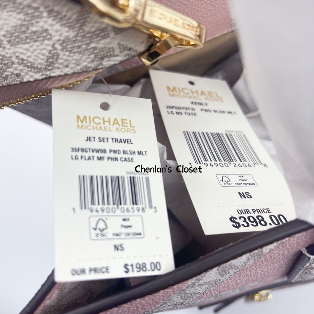 🌸NeW! Michael Kors Kenly LG Logo Tote - Picture 7 of 7